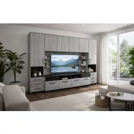 Nepál szekrénysor 290 cm LED világítással