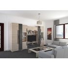 Atlanta szekrénysor 330 cm LED világítással