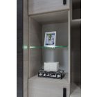 Atlanta szekrénysor 330 cm LED világítással