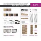 Capri 160 cm gardrób