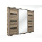 Capri 239 cm gardrób tükörrel