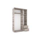 Bern gardrób 135 cm