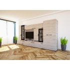 Messina szekrénysor LED világítással 400 cm