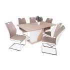 Alíz asztal 160x90+40 cm 