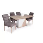 Alíz asztal 160x90+40 cm 