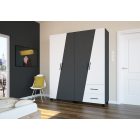 Onyx 180 cm gardróbszekrény