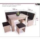 Konyhai sarok étkező garnitúra