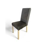 Berta 6 személyes étkező sonoma/szürke szövet