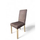 Berta  6 személyes étkező sonoma/barna szövet