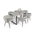 Zoé asztal 150x80 + 40 cm