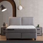 Root Boxspring ágyszett szürke 160x200 cm