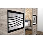 Bangkok tolóajtós gardróbszekrény 239 cm tükörrel