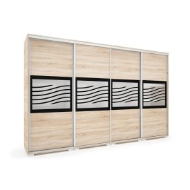 Bangkok tolóajtós gardróbszekrény 318 cm