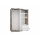 Bangkok tolóajtós gardróbszekrény 160 cm