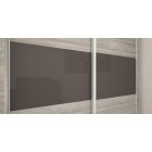 Bond tolóajtós gardrób magasfényű betéttel 