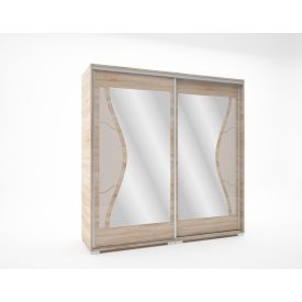 Diego tolóajtós gardrób 200 cm