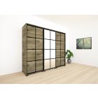 Rock tolóajtós gardrób