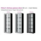 Polly vitrines polcos elem 80 cm
