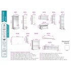 Rodosz szekrénysor 390 cm LED világítással