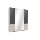 Silver gardrób 225 cm