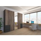 Silver gardrób 225 cm