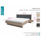 Denver ágykeret ágyráccsal 180x200 cm