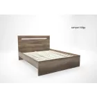 Favorit ágykeret LED világítással, ágyráccsal 160x200 cm