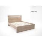 Favorit ágykeret LED világítással, ágyráccsal 160x200 cm