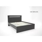 Favorit ágykeret LED világítással, ágyráccsal 160x200 cm