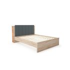 Hugó ágykeret LED világítással, ágyráccsal 160x200 cm