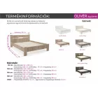 Olivér ágykeret ágyráccsal