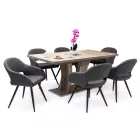 Bella asztal 170x90 + 40 cm 