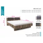 Sarah ágykeret ágyráccsal