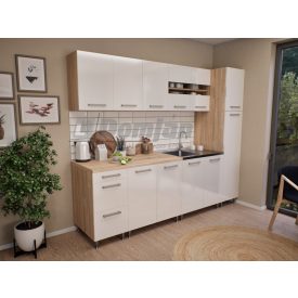 Léna magasfényű konyha 240 cm 