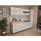 Léna magasfényű konyha 240 cm 