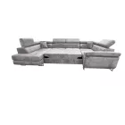 Ben U alakú sarokülő világosszürke