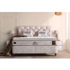 Magnesia 160-as franciaágy szett (ágy + táskarugós matrac) többféle méretben