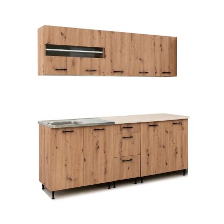 Anikó 200 cm konyha artisan tölgy