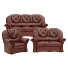 Sidney valódi bőr 3-2-1 garnitúra