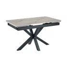 Almeira asztal 130x80+2x30 cm