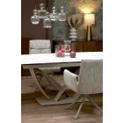 Benjamin bővíthető asztal bézs/kasmír 160-240 cm