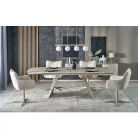 Armani bővíthető asztal bézs/kasmír 165-241 cm