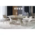 Armani bővíthető asztal bézs/kasmír 165-241 cm
