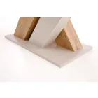 Brandon bővíthető asztal krém/cremona 160x90+40 cm