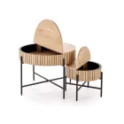 Dante 2 db-os tárolós dohányzóasztal szett